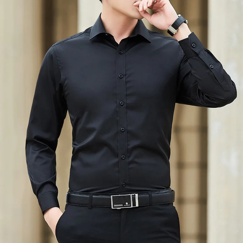 Classic Plus Size Business Shirt