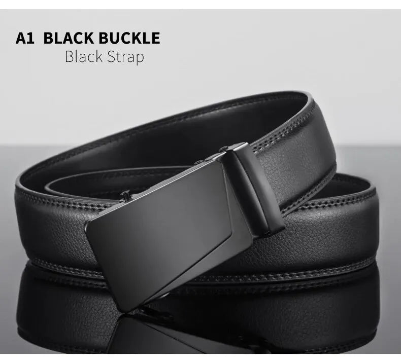 Luxury Men’s PU Leather Belt