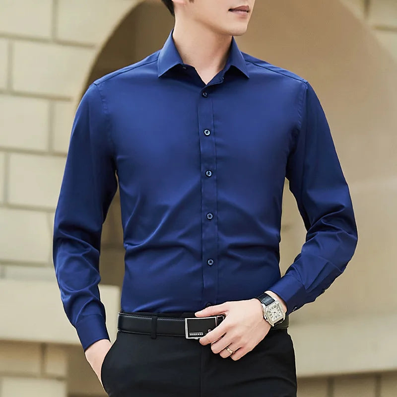Classic Plus Size Business Shirt