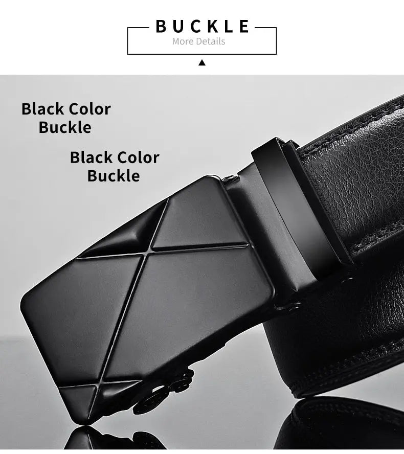 Luxury Men’s PU Leather Belt