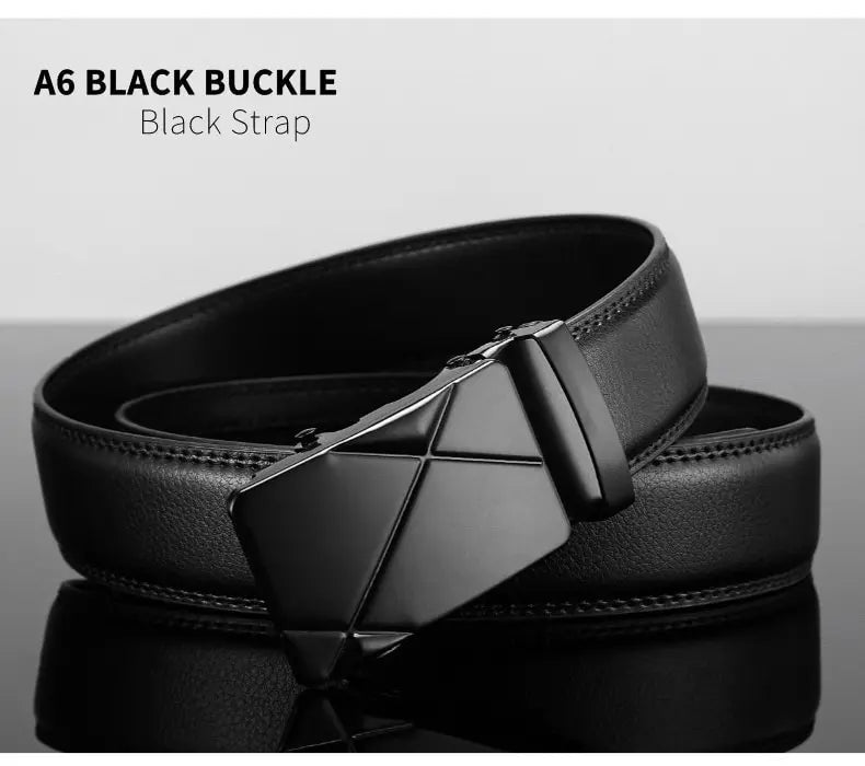 Luxury Men’s PU Leather Belt