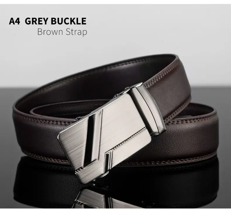 Luxury Men’s PU Leather Belt