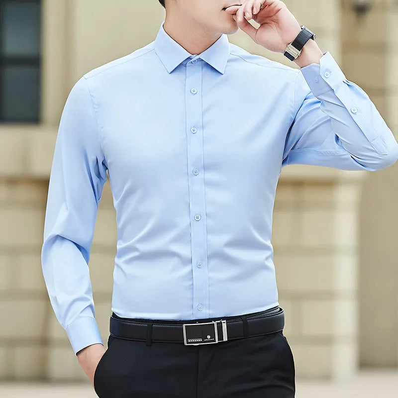 Classic Plus Size Business Shirt