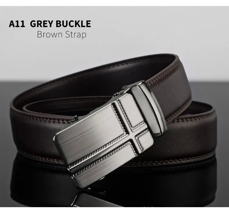 Luxury Men’s PU Leather Belt