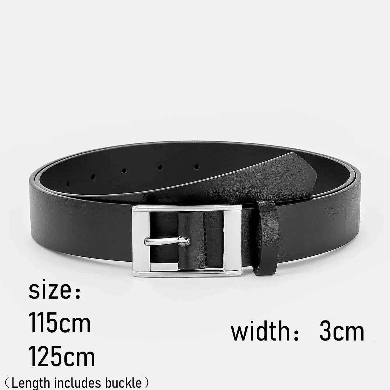 Luxury Men’s PU Leather Belt