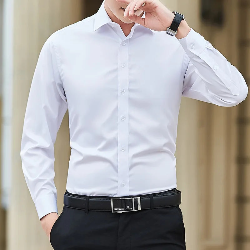 Classic Plus Size Business Shirt