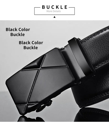 Luxury Men’s PU Leather Belt