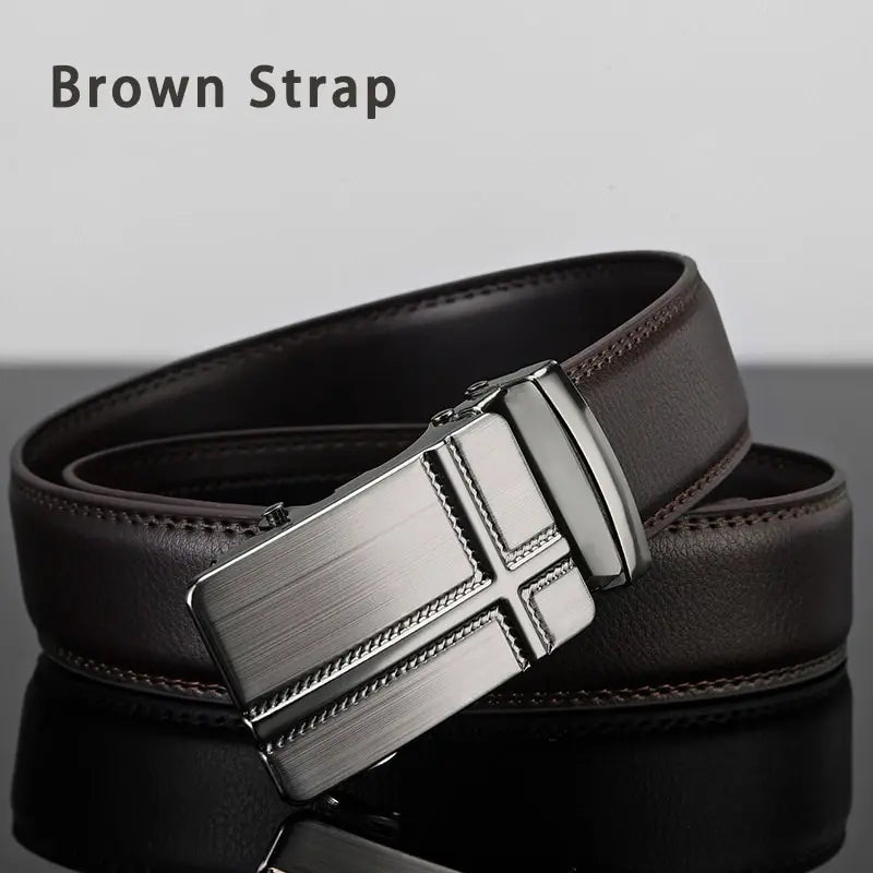 Luxury Men’s PU Leather Belt