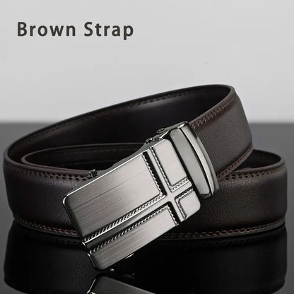 Luxury Men’s PU Leather Belt
