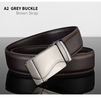 Luxury Men’s PU Leather Belt