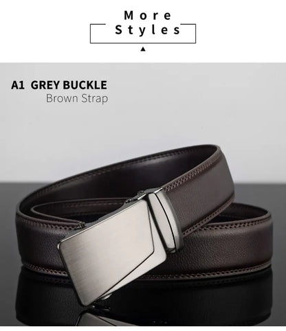 Luxury Men’s PU Leather Belt